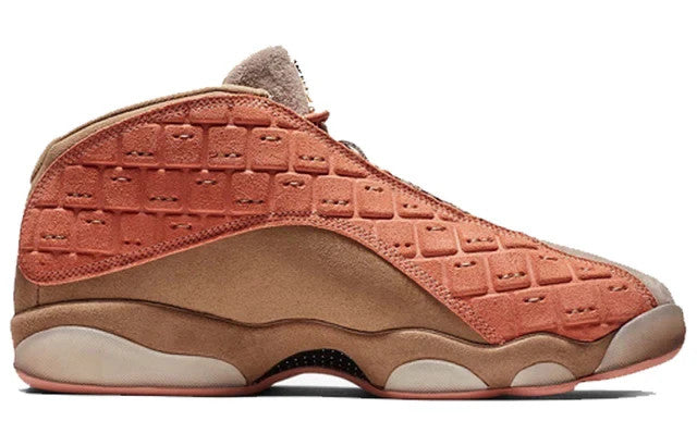AT3102-200 CLOT Ã Nike Air Jordan 13 Retro Low Sepia Stone (Men's)