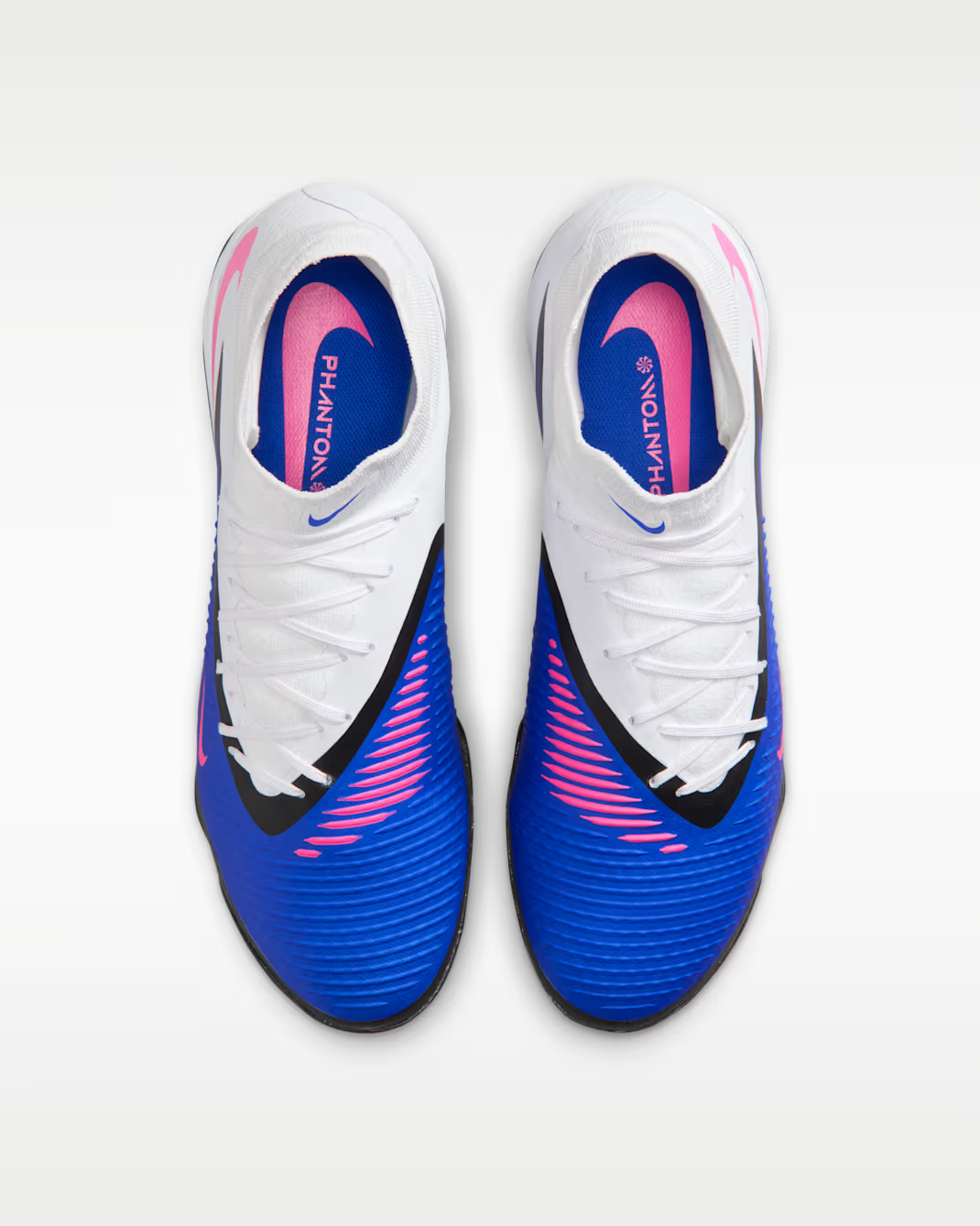 HQ2277-446 Nike Phantom 6 High Academy Racer Blue White Pink Blast (Men's)
