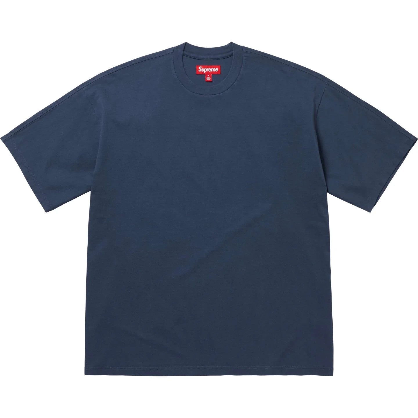 Supreme Intarsia S/S Top Navy