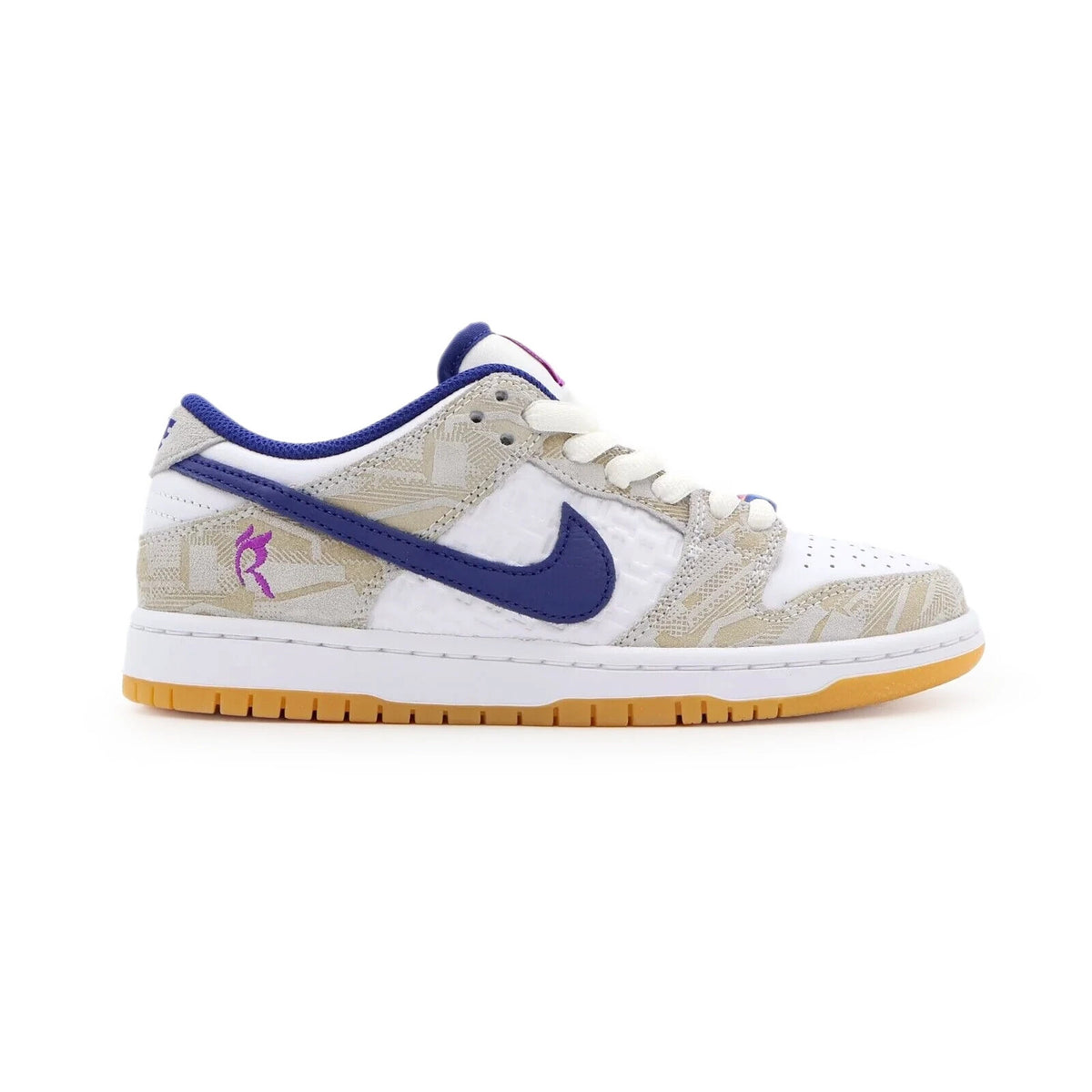 FZ5251-001 Rayssa Leal Nike SB Dunk Low PRM Pure Platinum Vivid Purple (Men's)