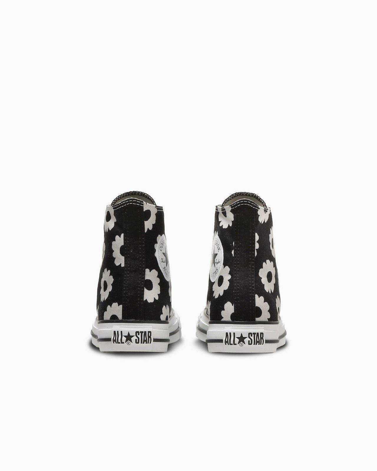 31318120 Converse All Star Flowerprint Hi BlackDark Gray (Women's)