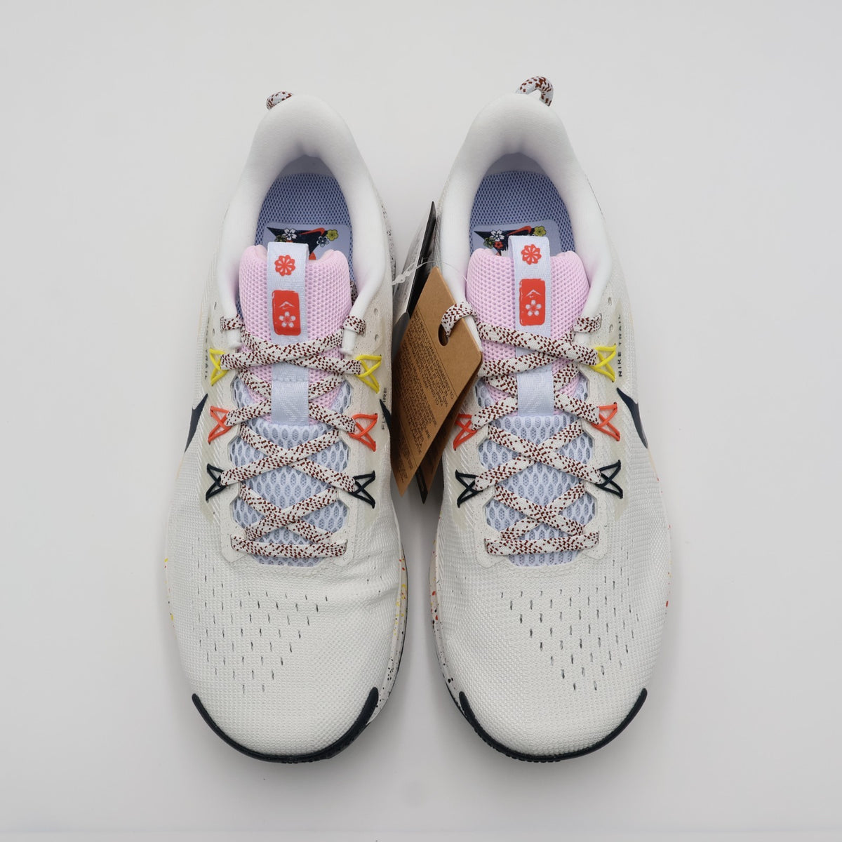 DV3864-102 Nike Pegasus Trail 5 Summit White Football Grey Pink Foam (Men's)