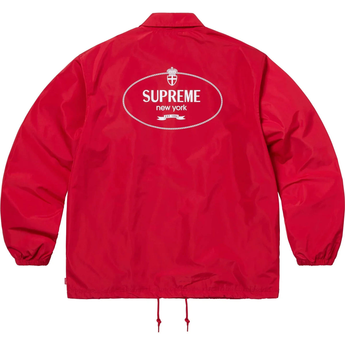 Supreme Crest Coaches Jacket Red