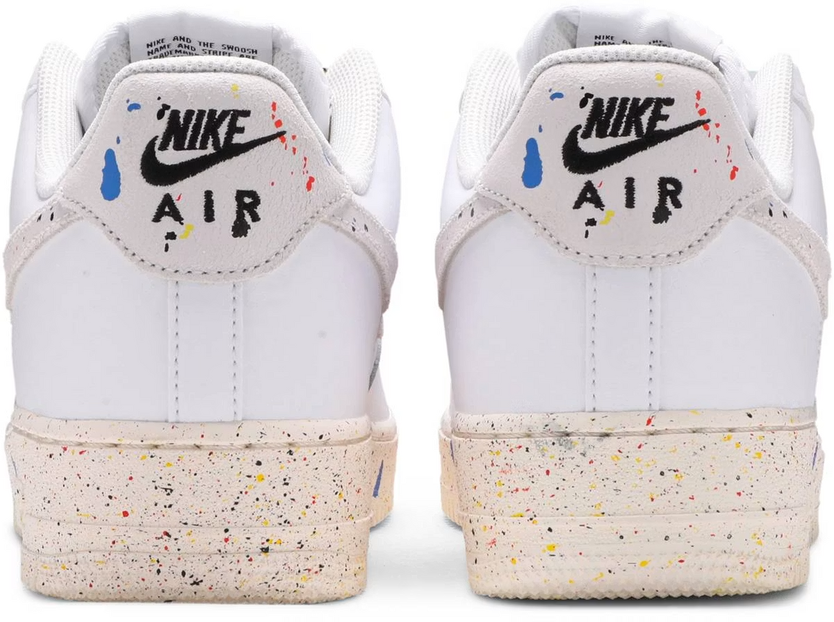 CZ0339-100 Nike Air Force 1 Low Paint Splatter "White" (Men's)