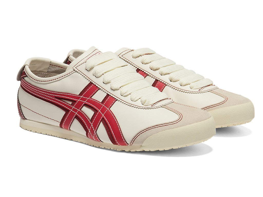 1183C679-101 Onitsuka Tiger Mexico 66 "Cream/Red" (Men's)