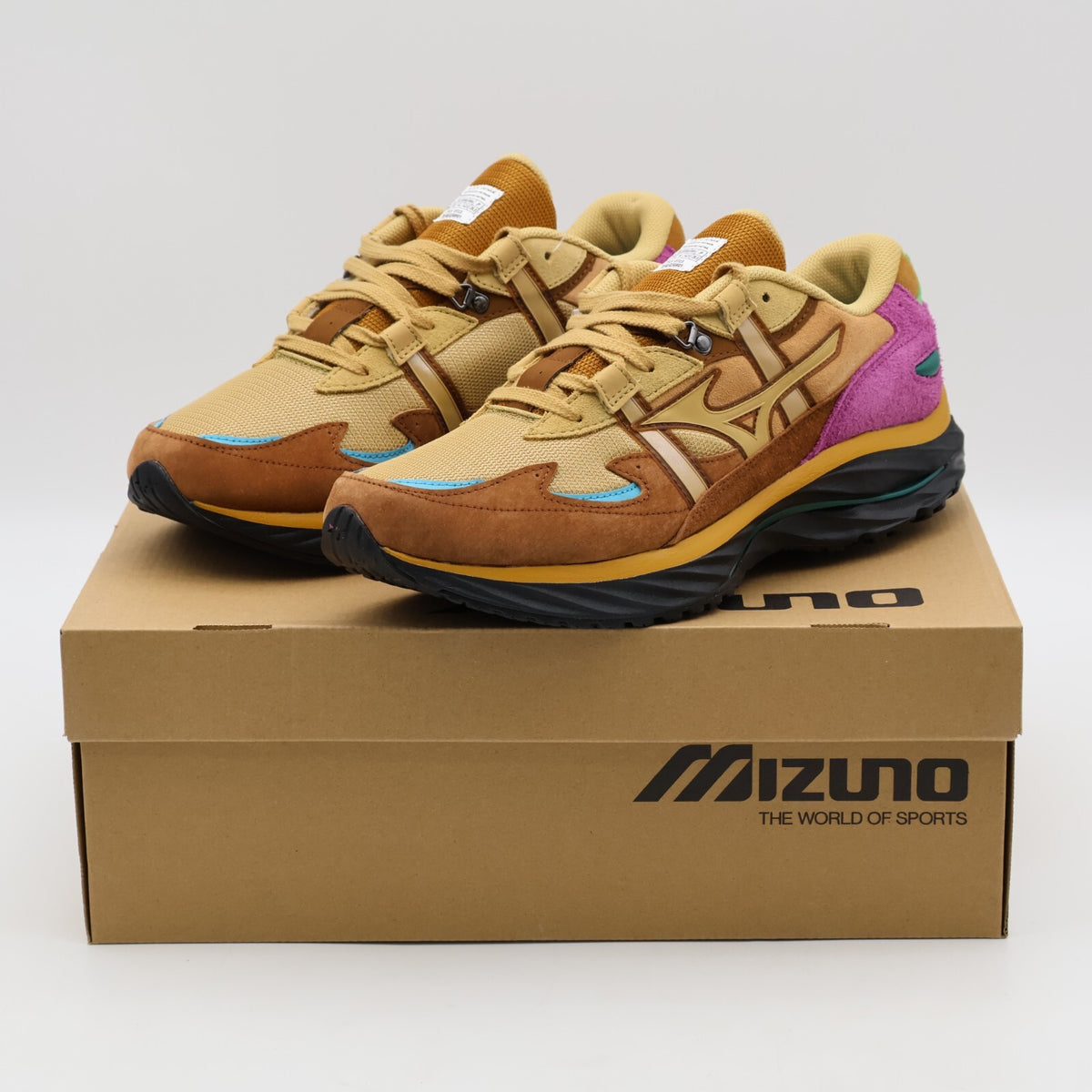 D1GD230801 Digawel Mizuno Wave Rider Î² Brown Purple (Men's)