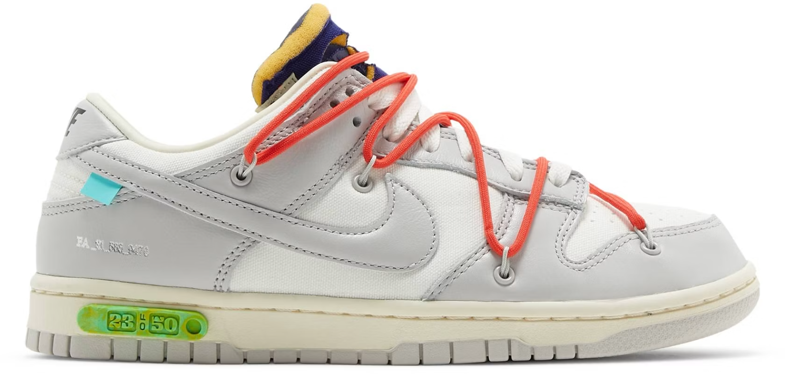 DM1602-126 Off-White Ã Nike Dunk Low 1 of 50 "Lot.23" (Men's)