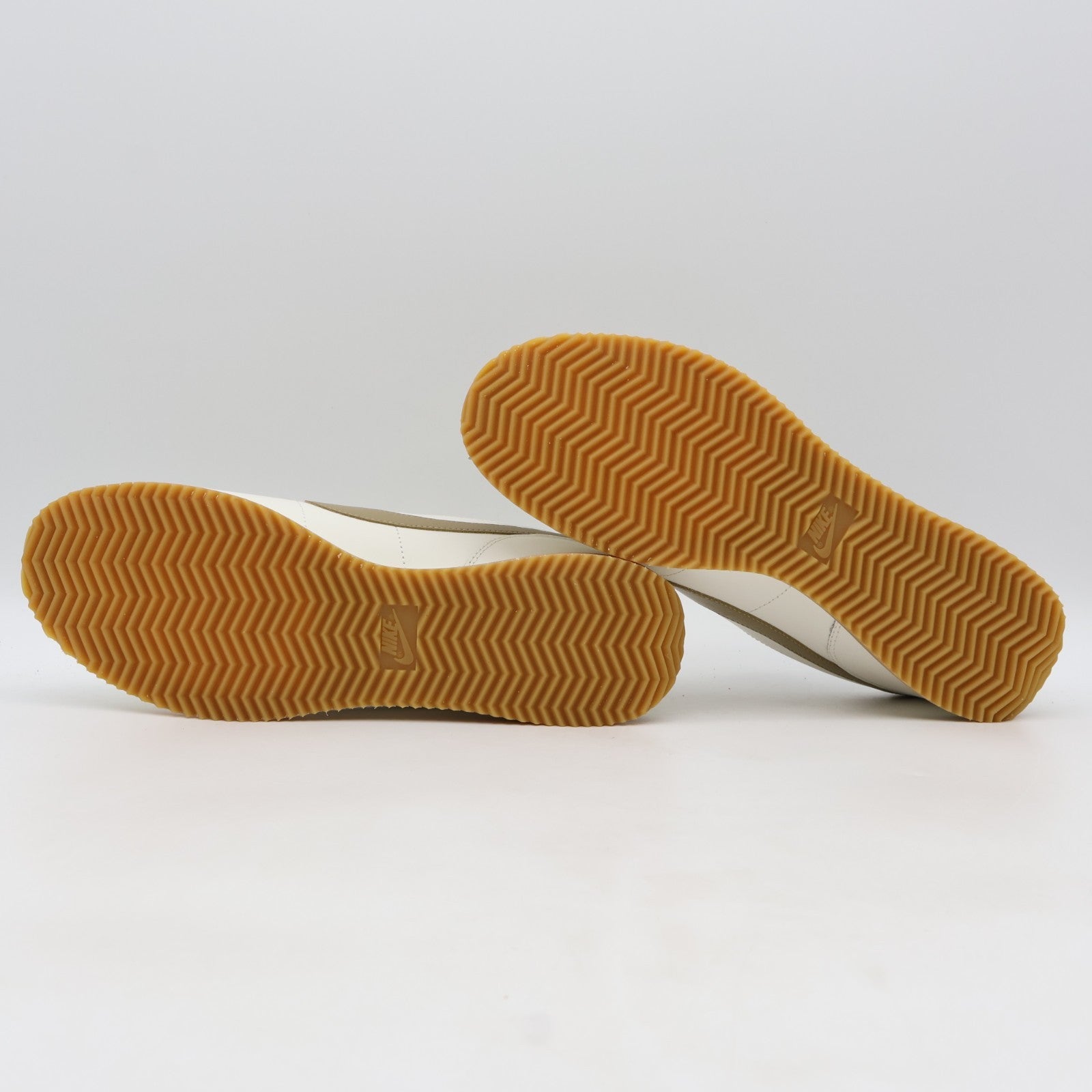DM4044-109 Nike Cortez Leather Sail Gum Yellow Parachute Beige (Men's)