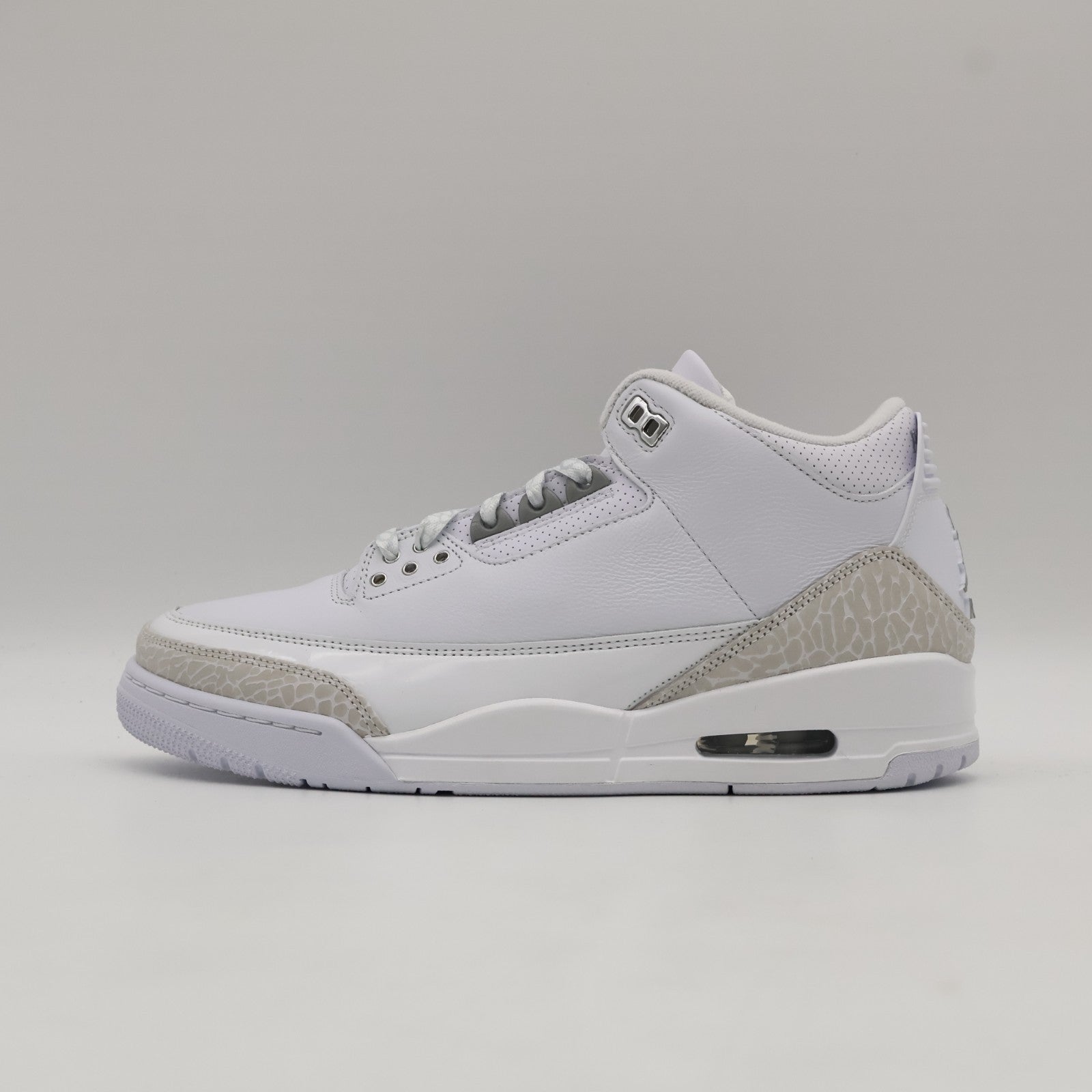 CT8532-111 Nike Air Jordan 3 Retro Pure Money White and Silver (2025) (Men's)