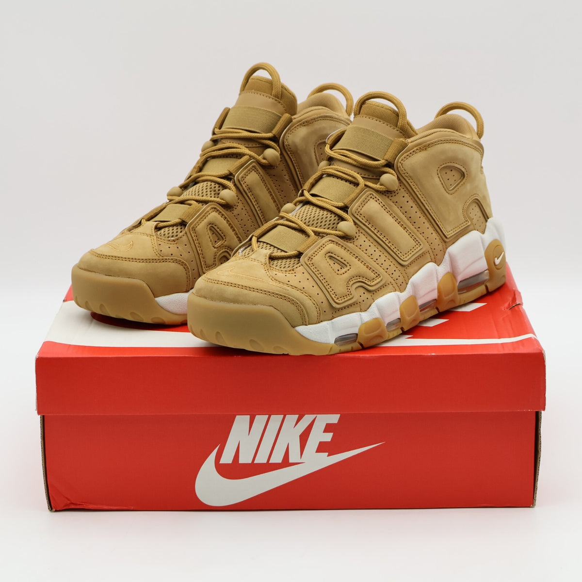 AA4060-200 Nike Air More Uptempo 96 Premium Flax (Men's)