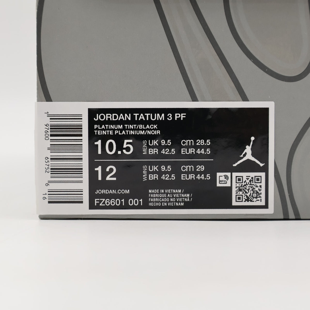 FZ6601-001 Nike Jordan Tatum 3 Zen (Men's)