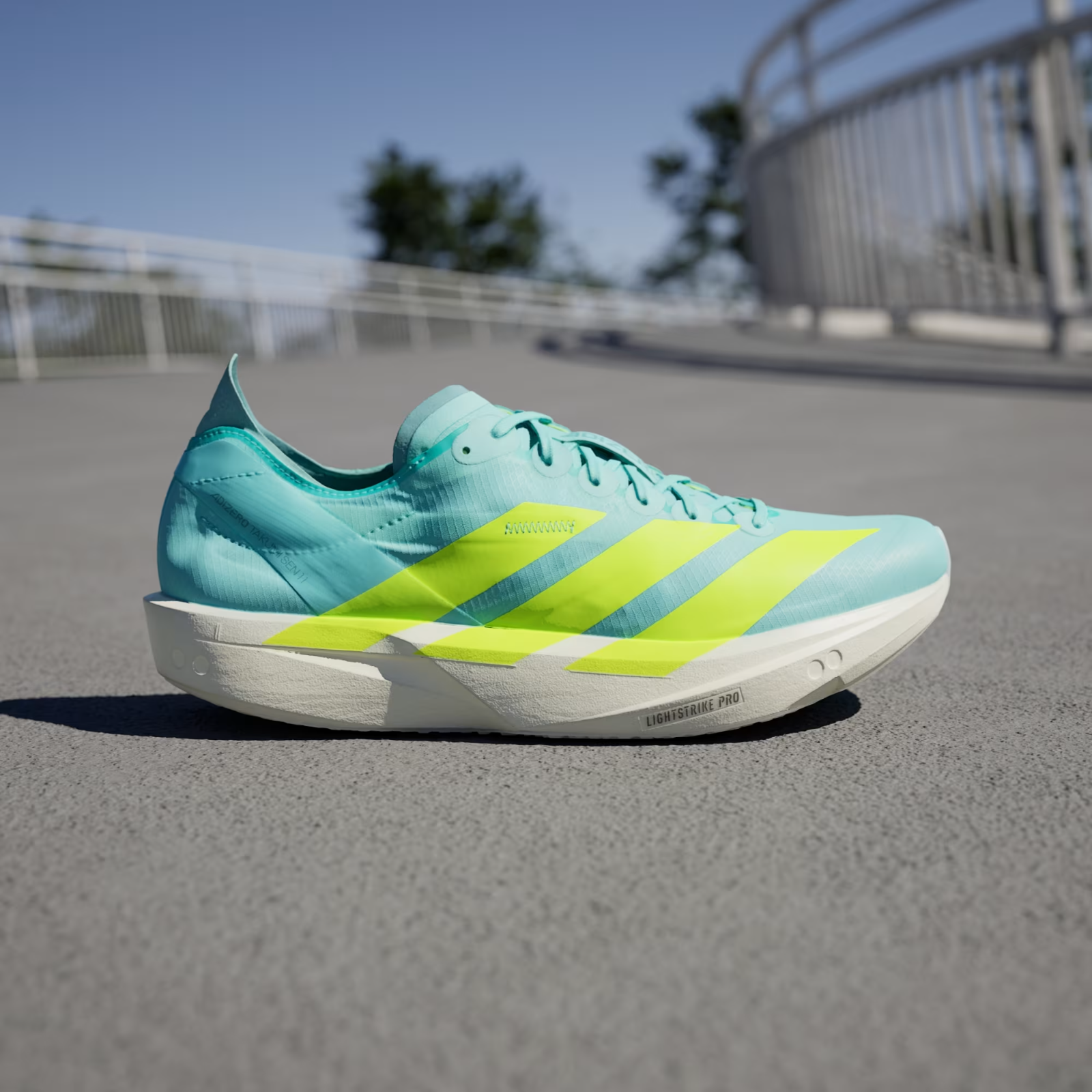JQ2813 adidas Adizero Takumi Sen 11 Blue Zero Metalic Mint Ton (Men's)