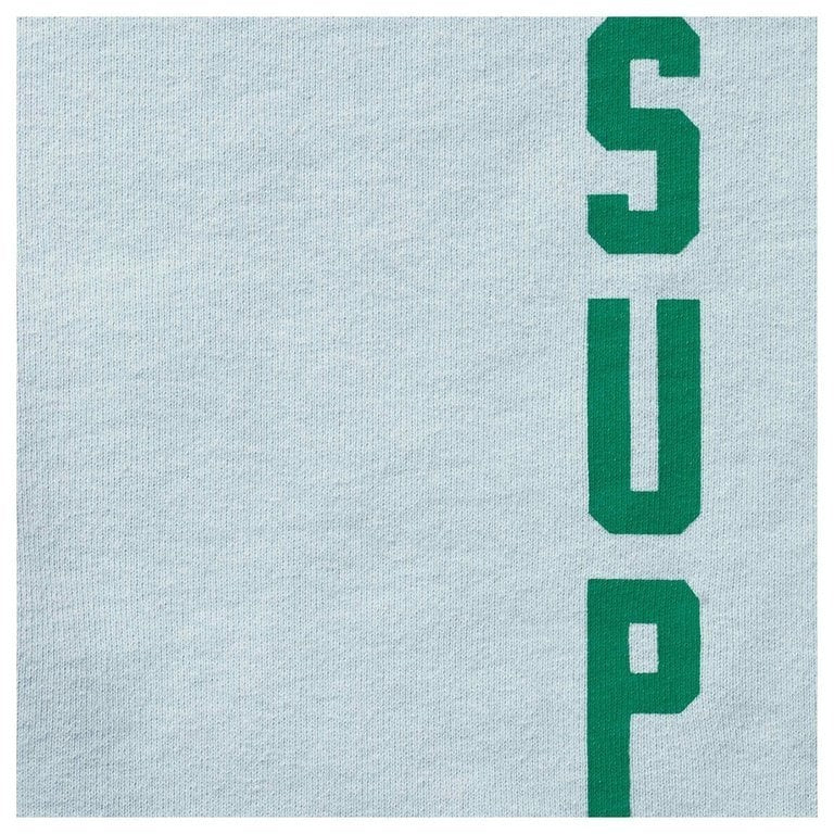 Supreme Washed Logo Sweatpant Light Blue