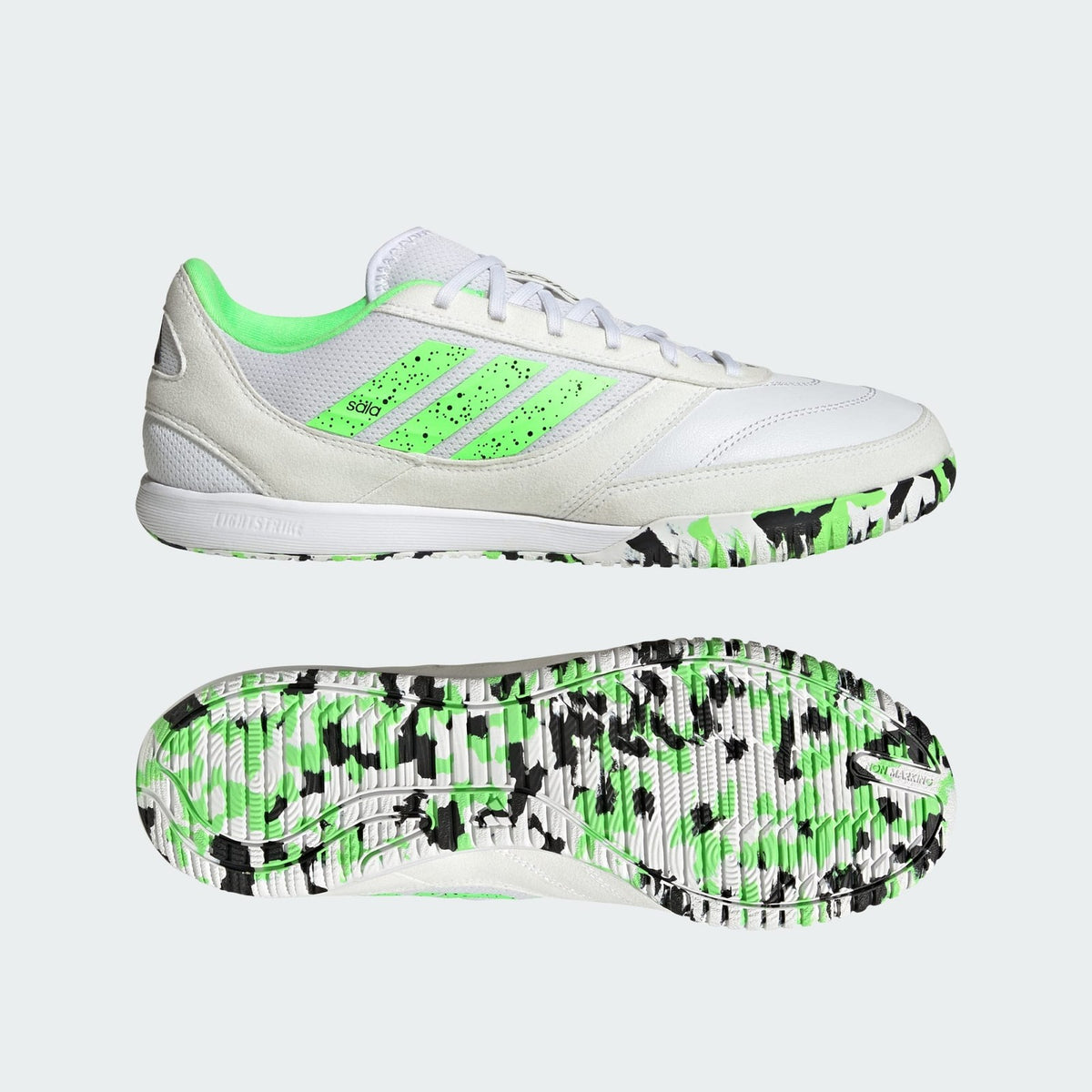 JH6294 adidas Top Sala Competition 2 Indoor Cloud White Lime Burst Core (Men's)