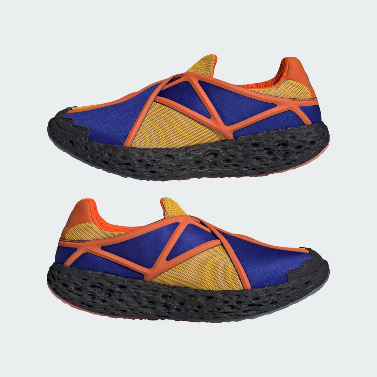 JR4279 adidas Zponge Flux Crew Yellow/Impact Orange/Carbon (Men's)