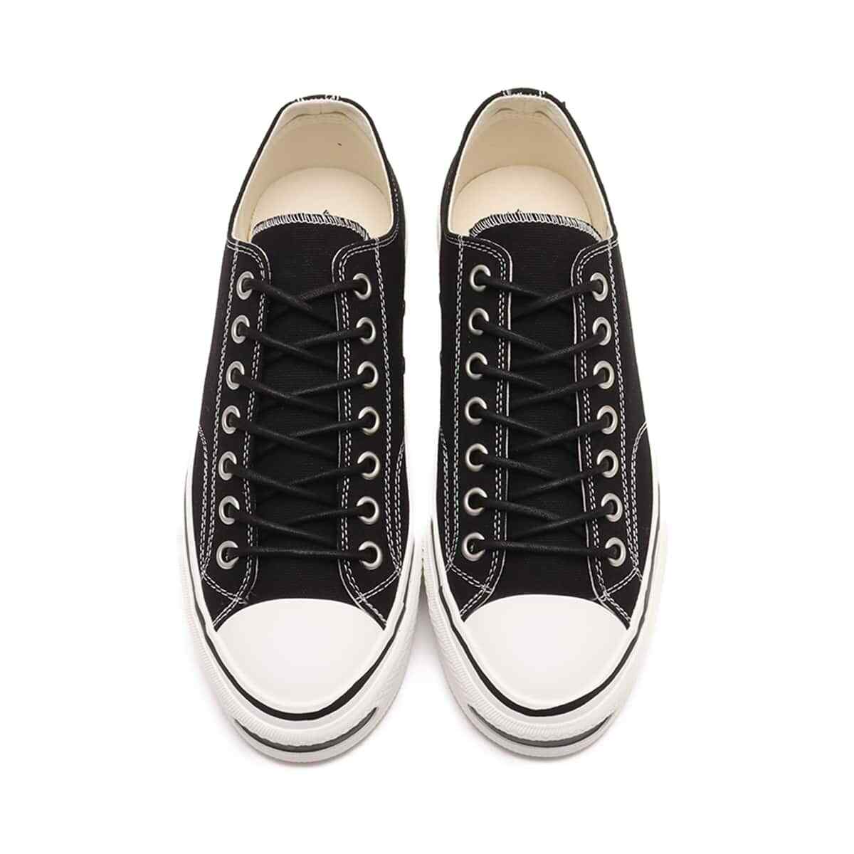 G13FW701-BLACK KAMIYA Joey Vulcanized Sneakers Black (Men's)