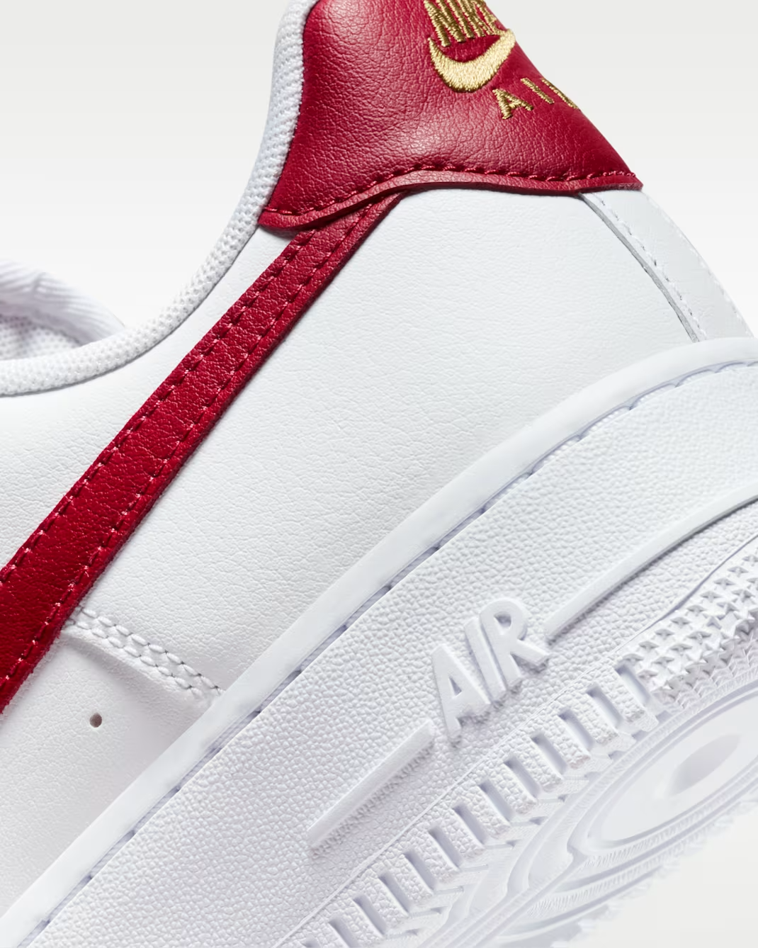 CZ0270-104 Nike Air Force 1 '07 Essential White Gym Red (Women's)