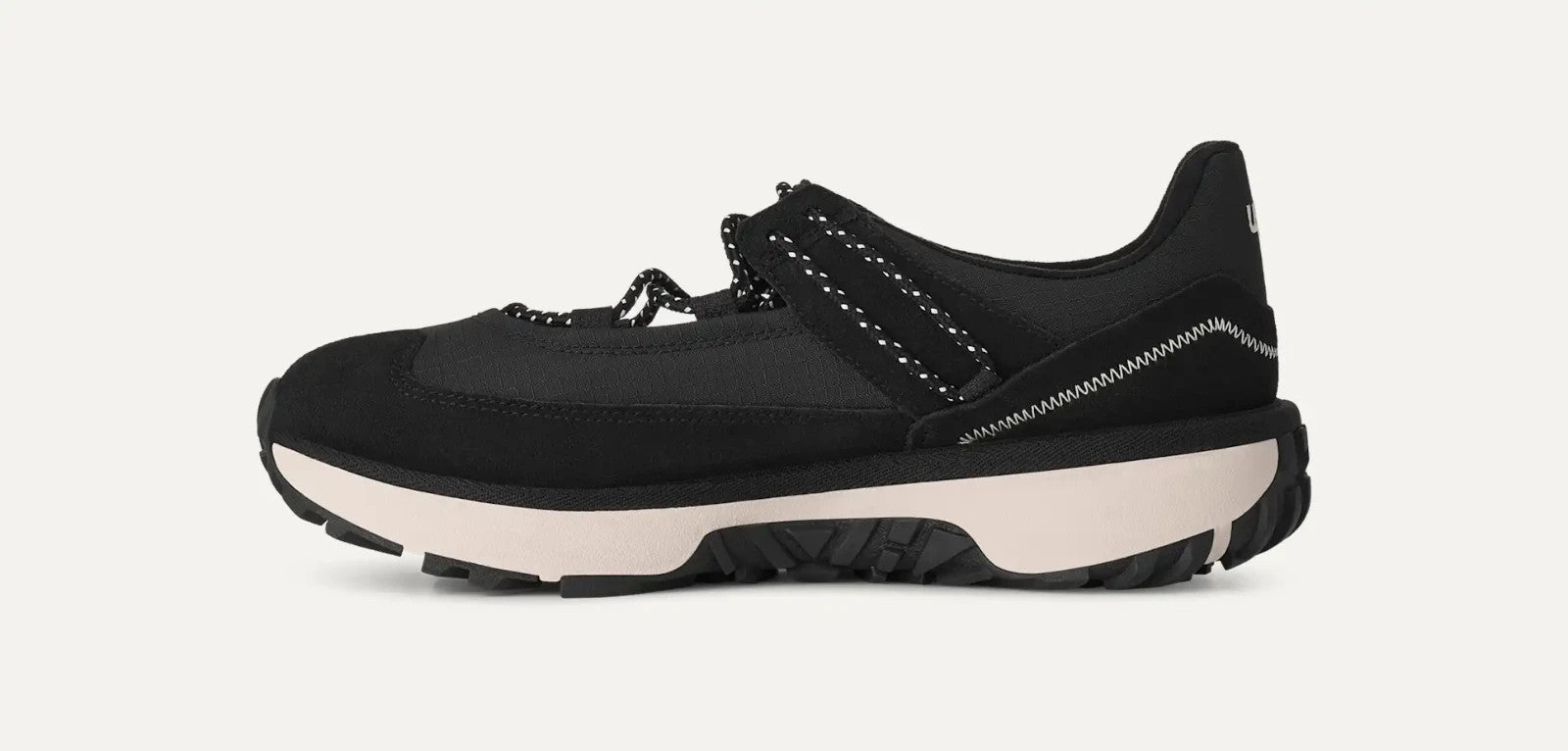 1184511-BLK UGG RETROFI LOW BALLET SNEAKER (Women's)