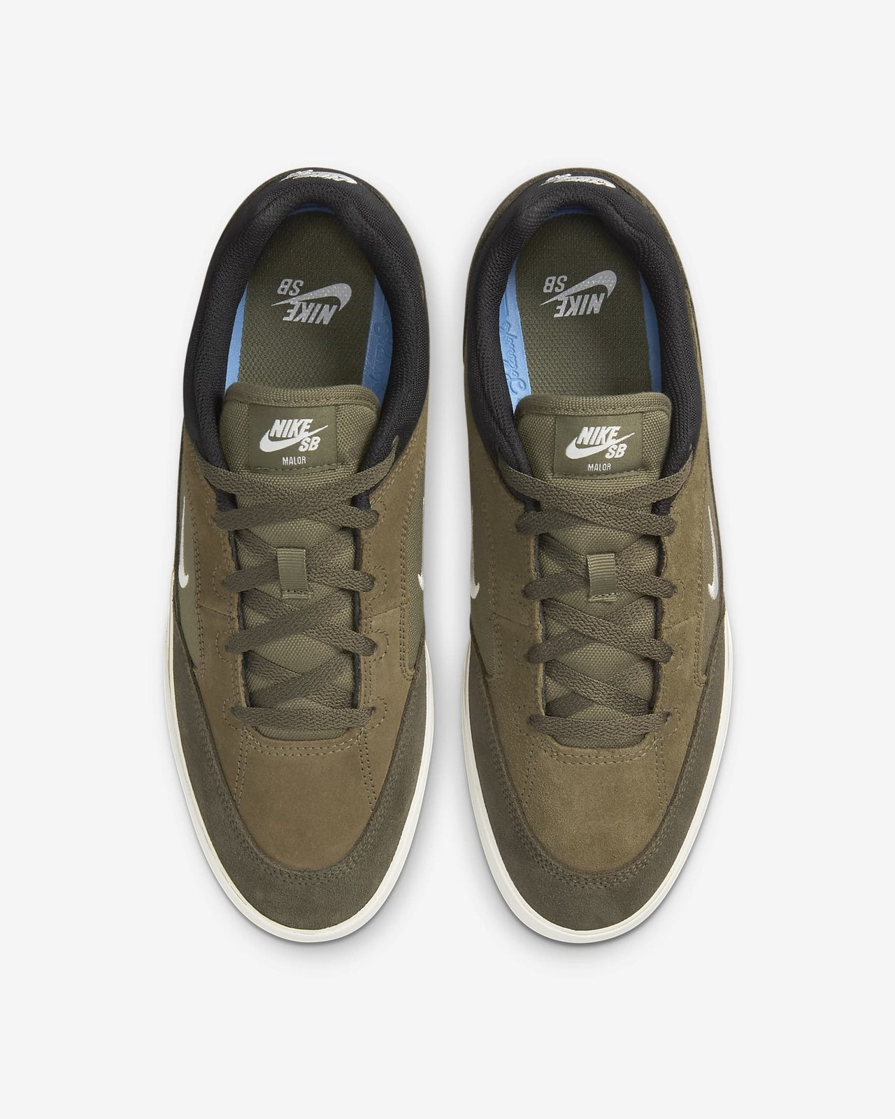 FV6064-200 Nike SB Malor Medium Olive Cargo Khaki Black Sail (Men's)