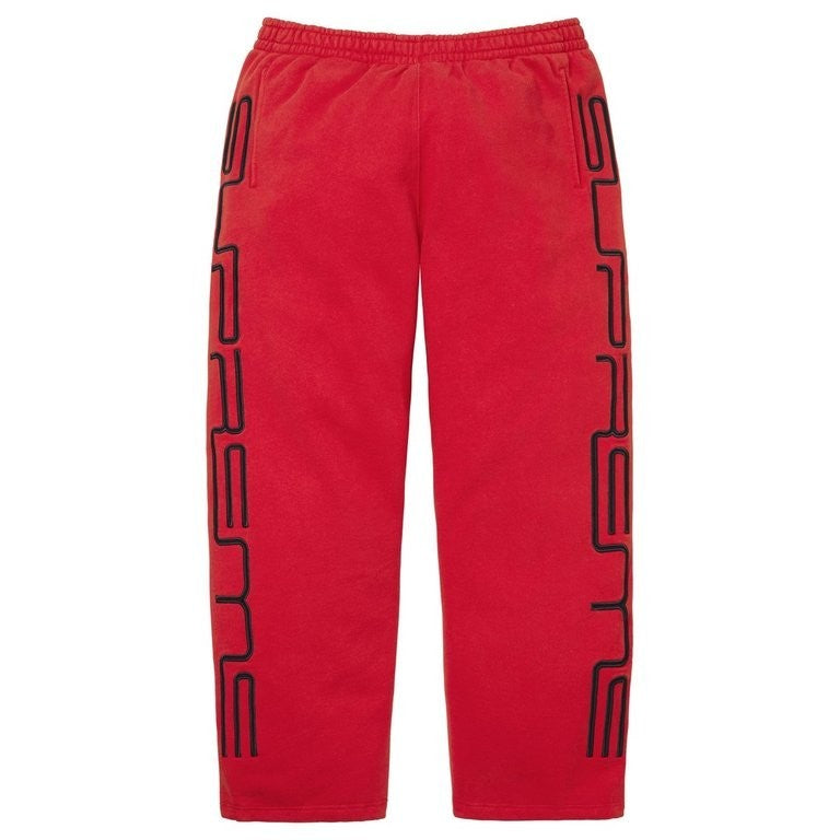 Supreme Connect Sweatpant Red
