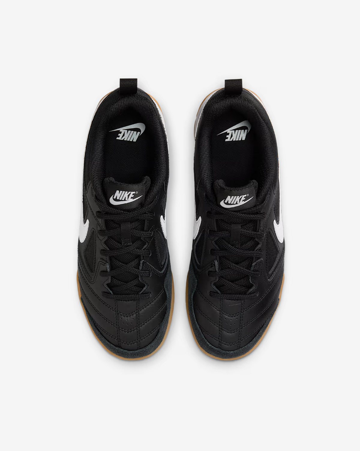 HV9596-001 Nike GS Gato Black Black Gum Light Brown White