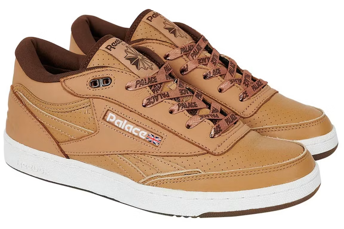FZ5843 Palace Ã Reebok Club C Mid II Revenge "Brown" (Men's)