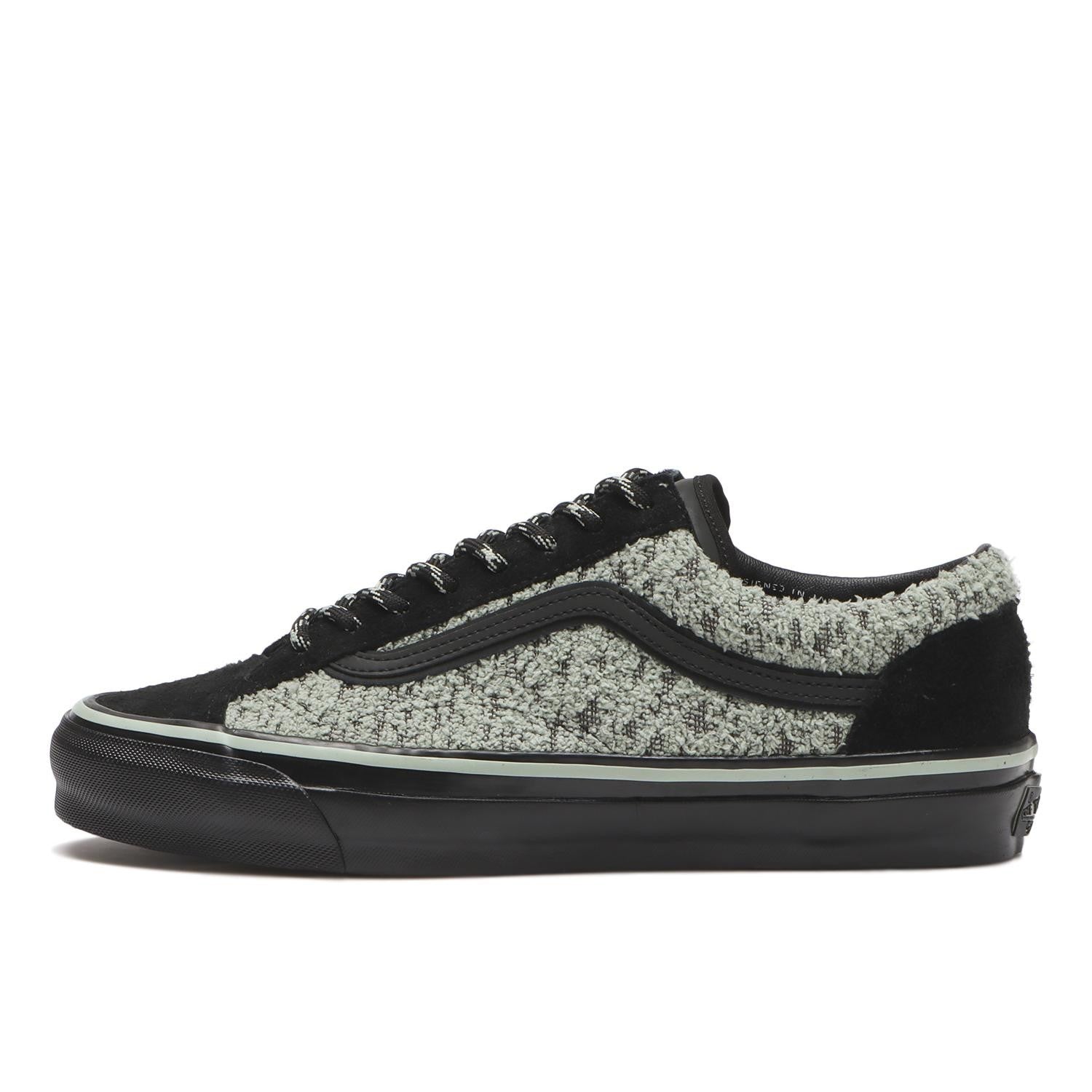 VN000EK7GP3 Vans Premium Old Skool 36 Jacquard Knit Black Gray Olivel (Men's)