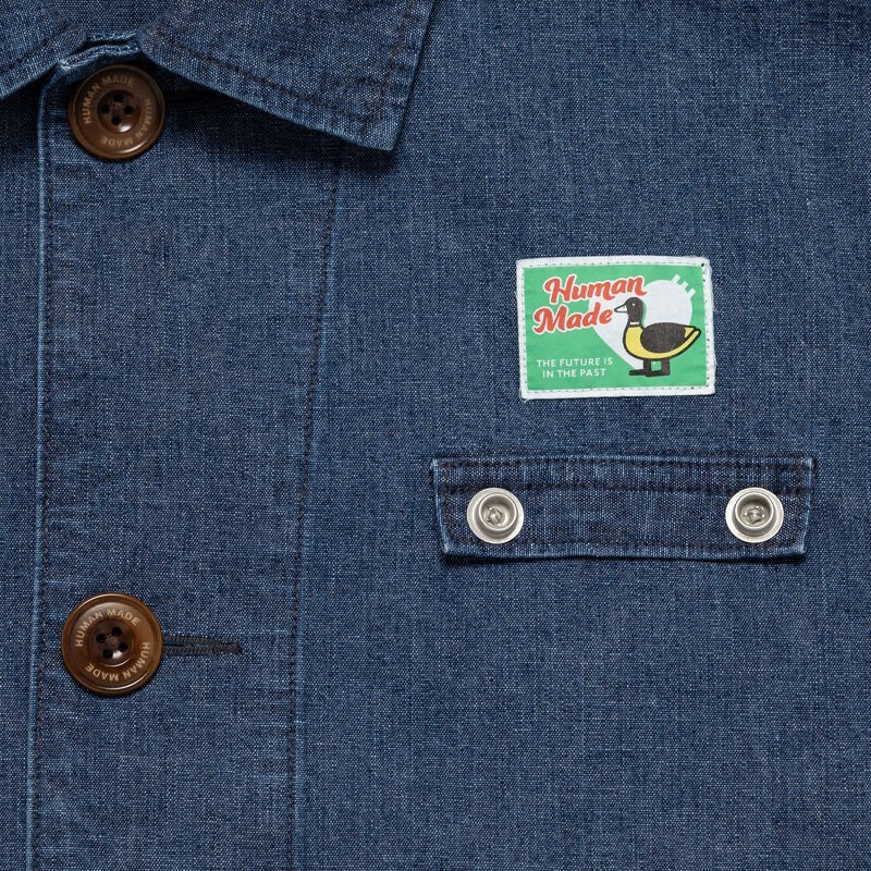 HUMAN MADE Denim Hunting Jacket Indigo