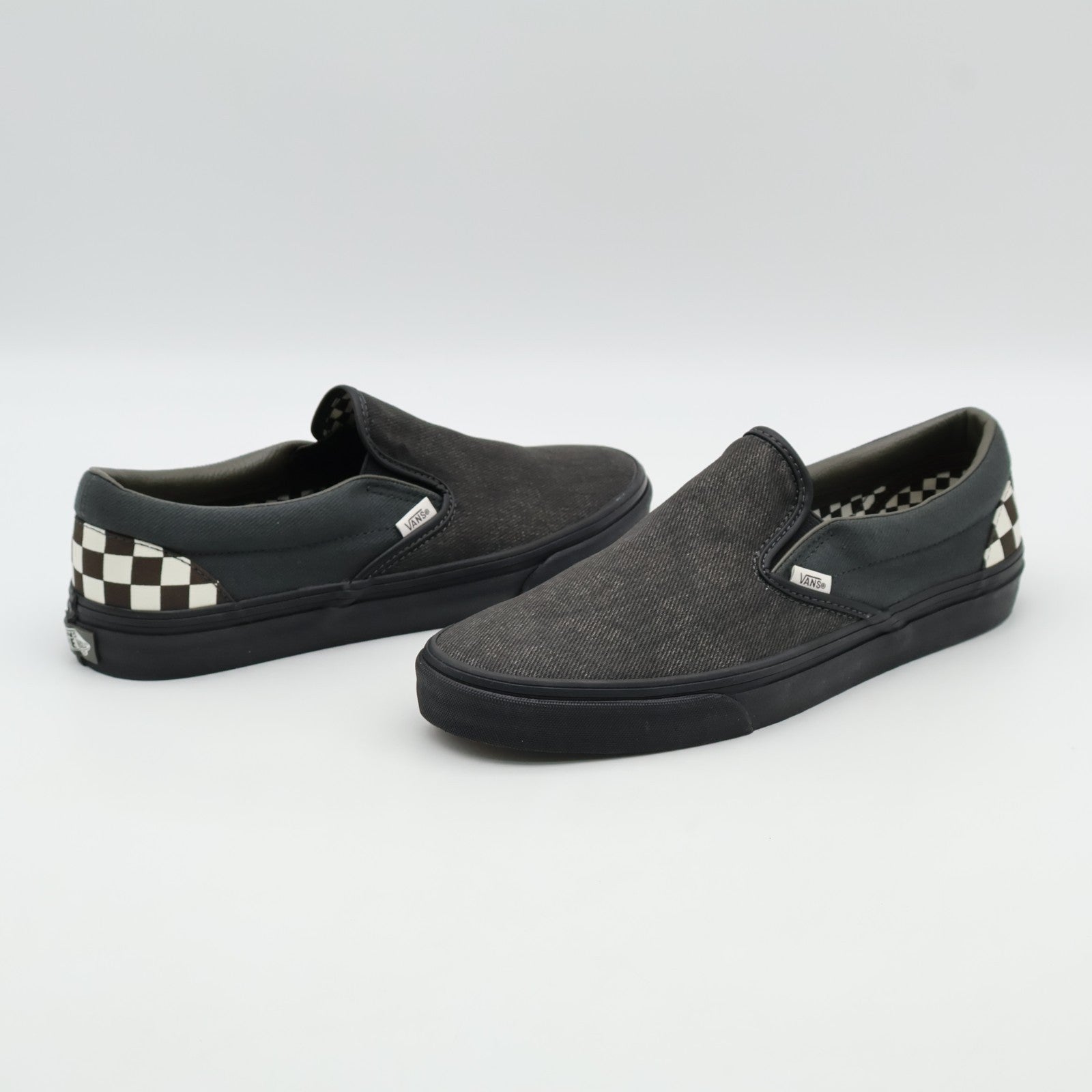 VN000BVZRUX Vans Classic Slip-On Vainl Archive Shadow Black (Men's)