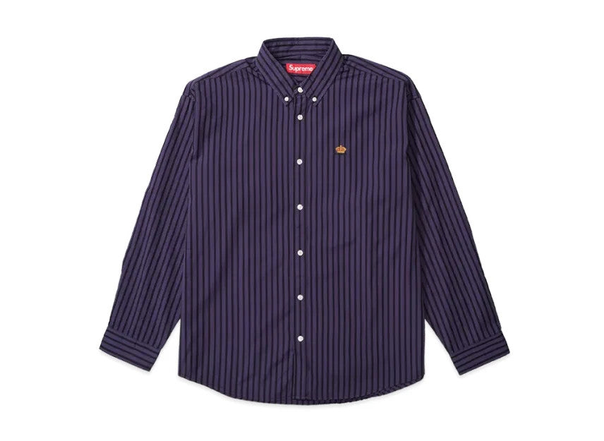 Supreme Stripe Shirt "Purple"