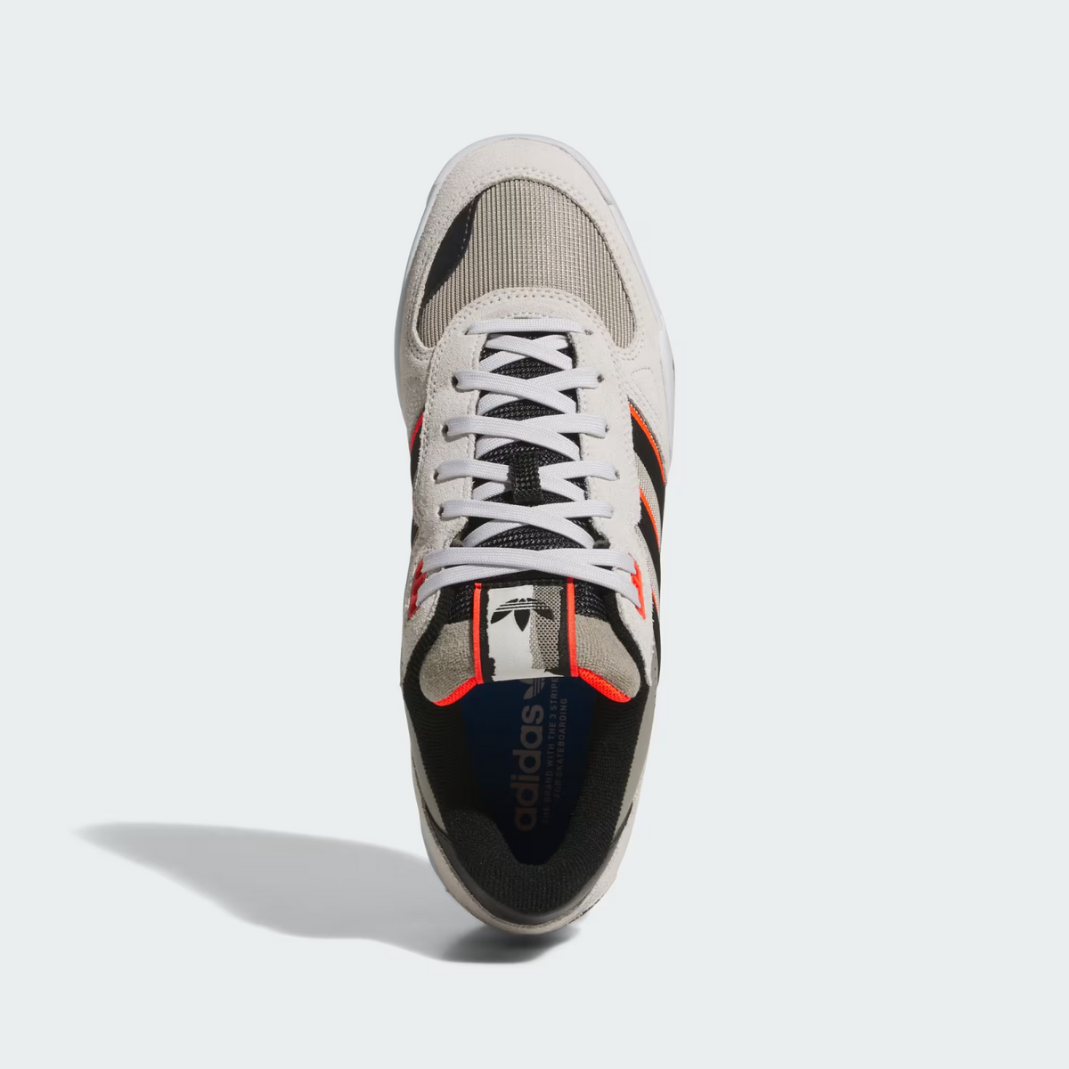 JQ8906 adidas Originals Tekkira Cup Orbit Grey Core Black Solar Red (Men's)