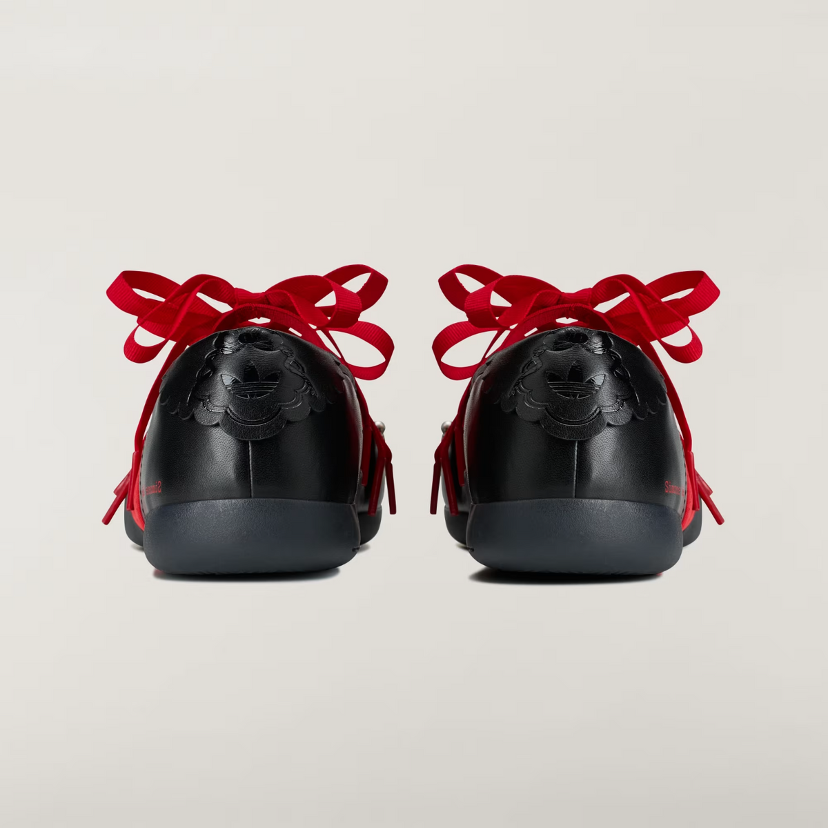 KJ5248 Simone Rocha Ã adidas Taekwondo Ballerina "Core Black/Red" (Women's)