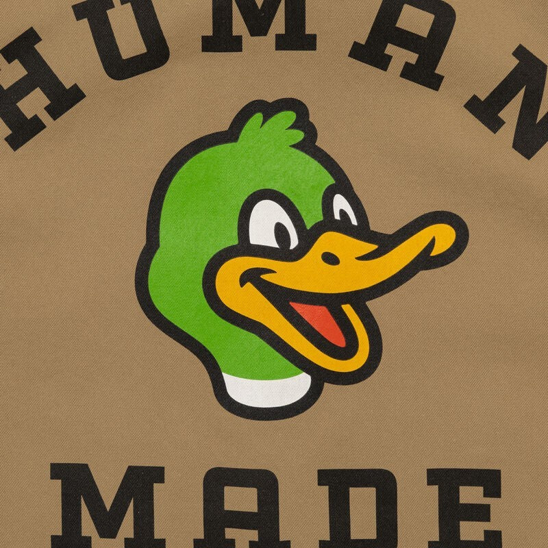 HUMAN MADE Twill Epaulette Shirt Beige