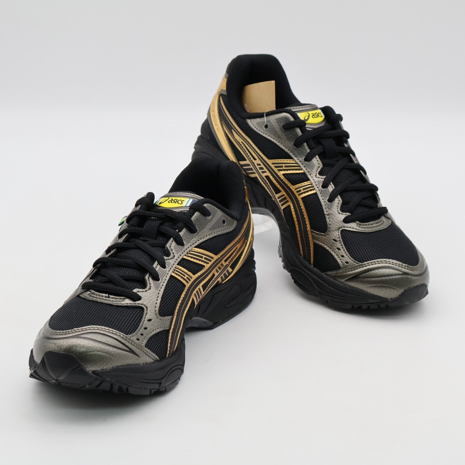 1203A860-001 Ayrton Senna Asics Gel-Kayano 14 Black Pure Gold (Men's)