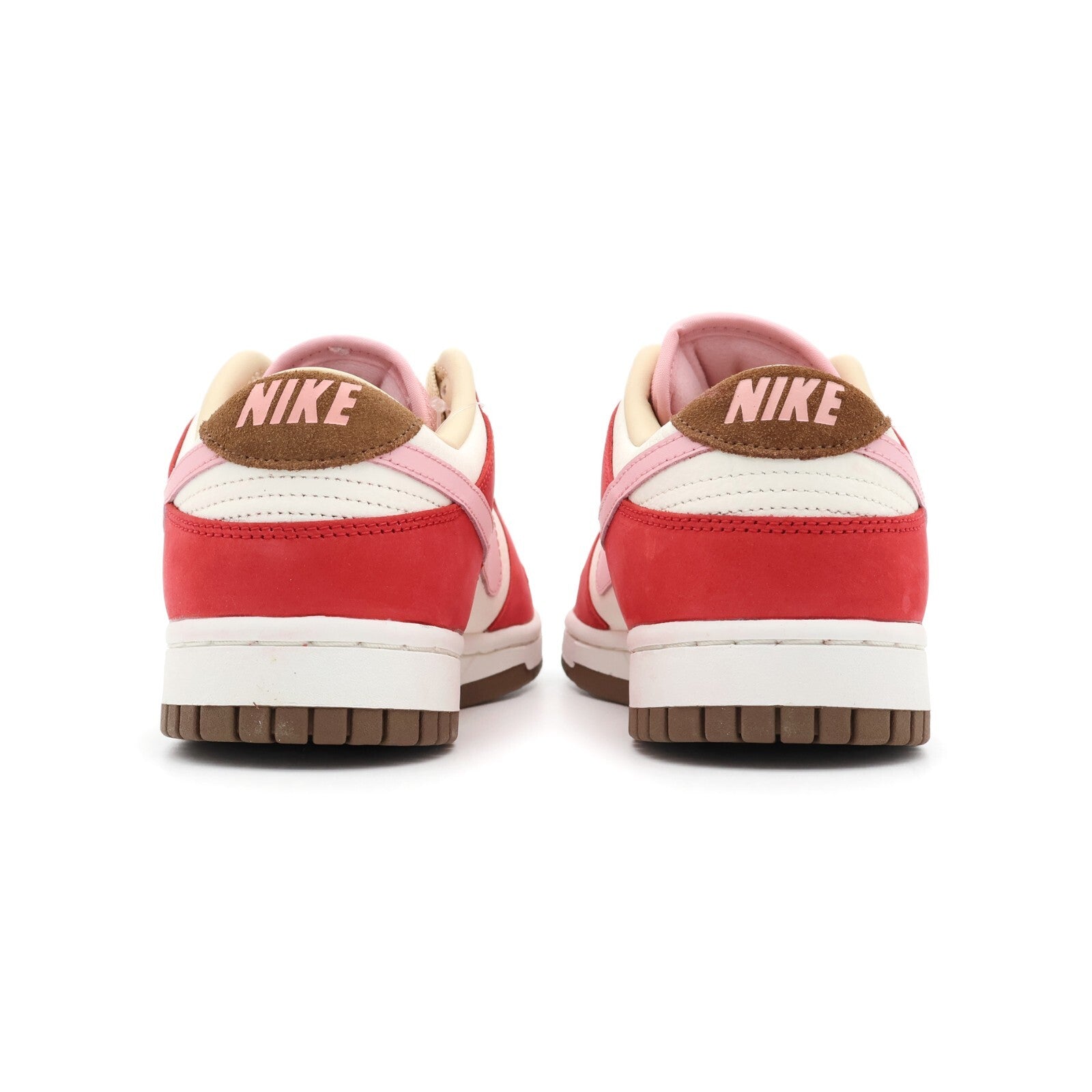 FB7910-600 Nike Dunk Low PRM Bacon Sport Red Sail Medium Brown Sheen (Women's)