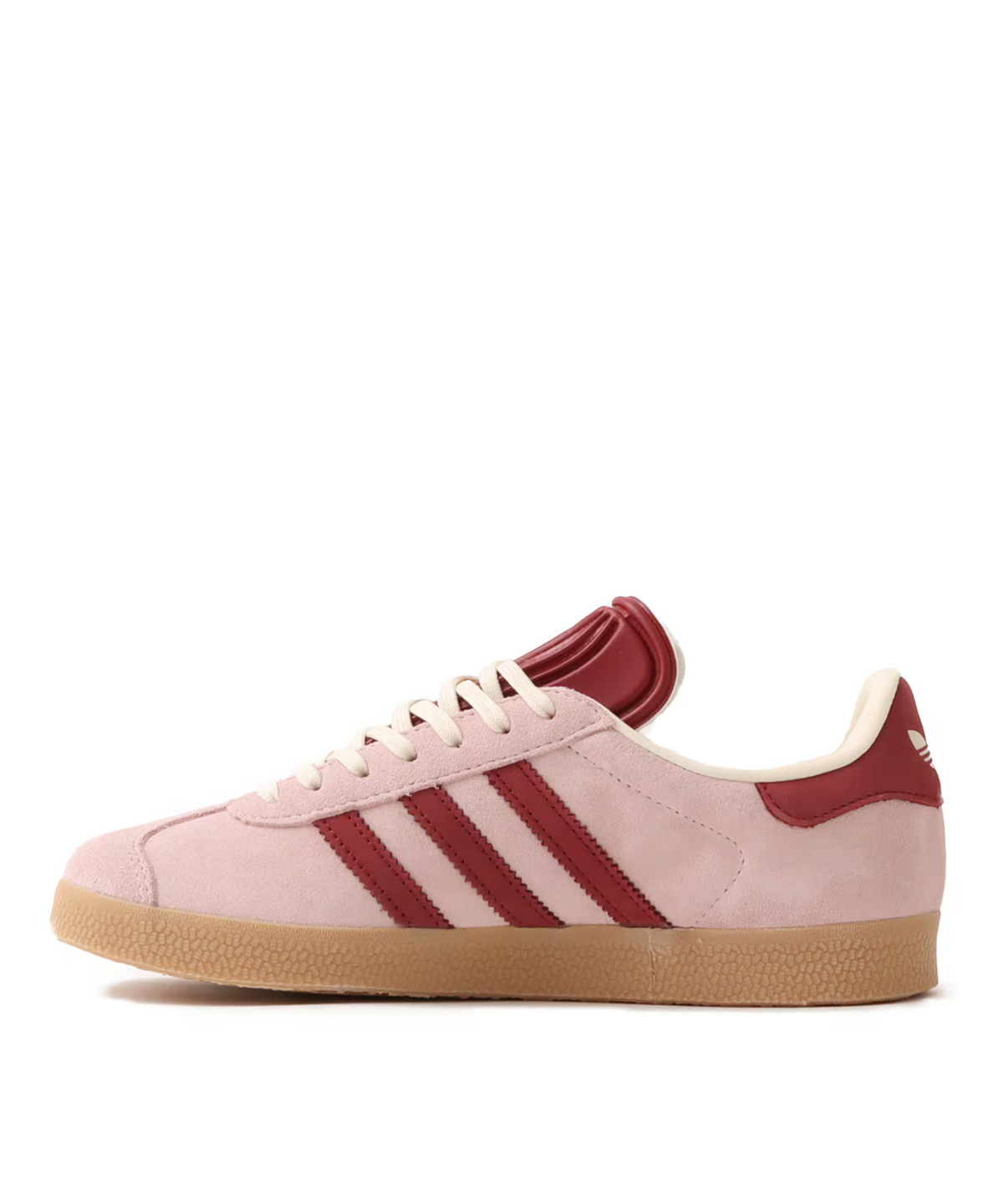 JS1388 adidas Originals  Gazelle Clear Pink Noble Maroon Cream White (Women's)