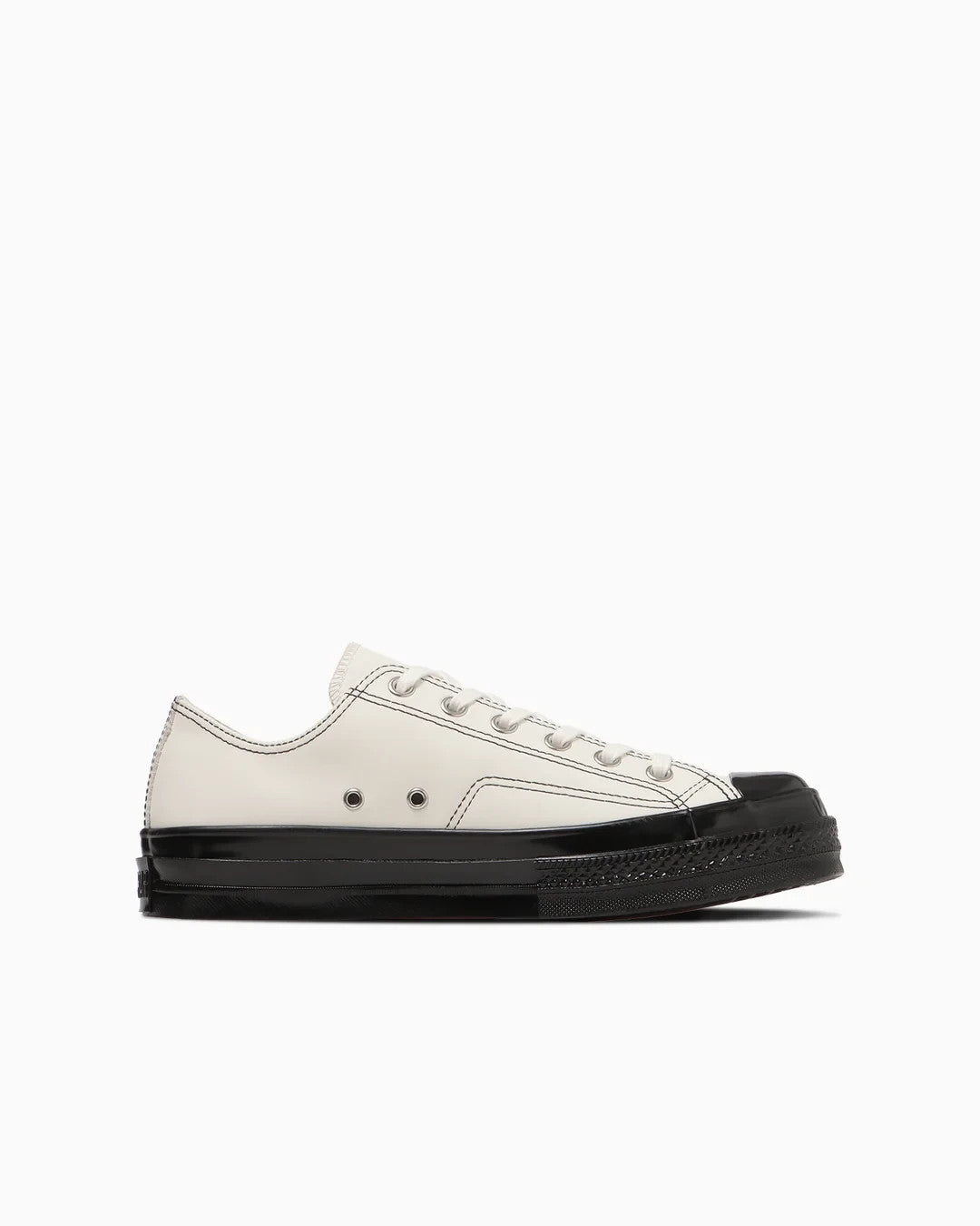 31316370 Converse All Star Squaretoe LE OX White Black (Men's)