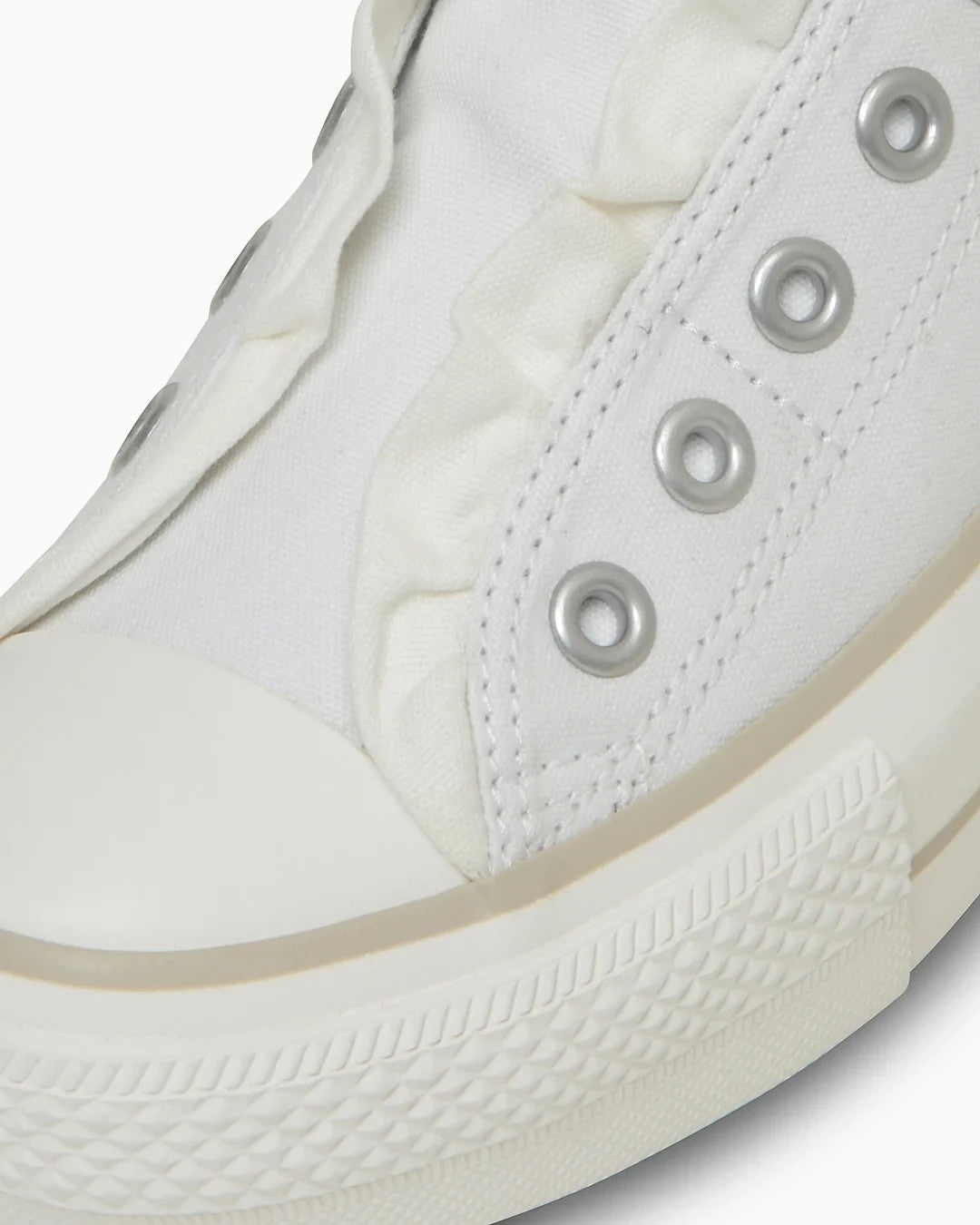 31315110 Converse All Star PLTS Frillslip OX Pure White Dusty Beige (Women's)