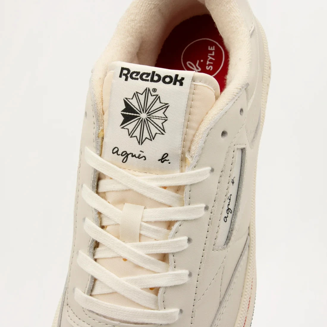 RB0086 Reebok Club C 85 Vintage Chalk (agnes b. Exclusive) (Men's)