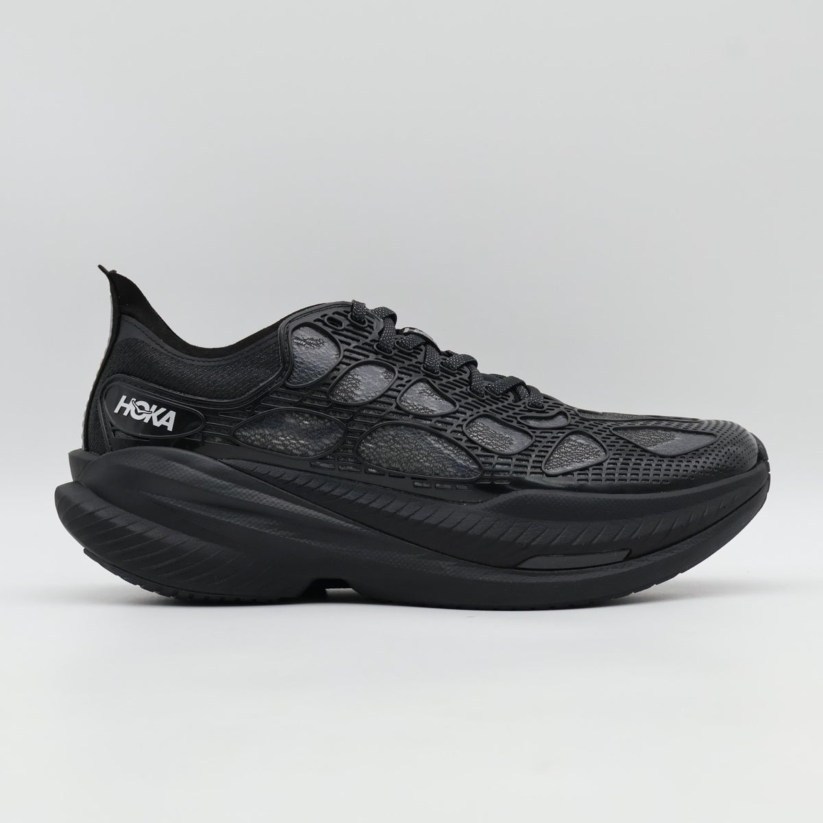 1168932-bmd Hoka Mach X Caged Black Midnightblued (Men's)