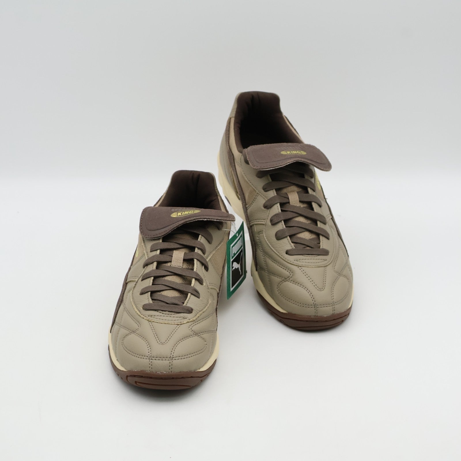 402582-01 Puma King Indoor Futbolito Ice Coffee Chocolate (Men's)