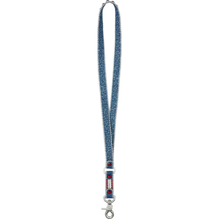 Supreme b.b. Simon Denim Lanyard Washed Indigo