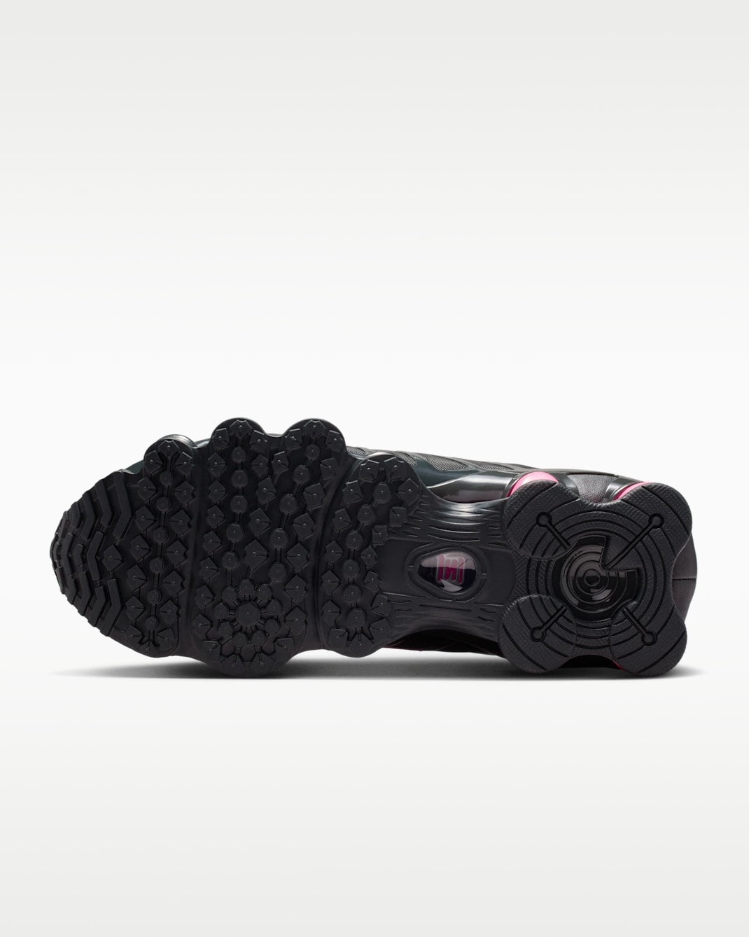 IQ0273-045 Nike Shox TL Off Noir Hyper Pink Metallic Silver (Women's)