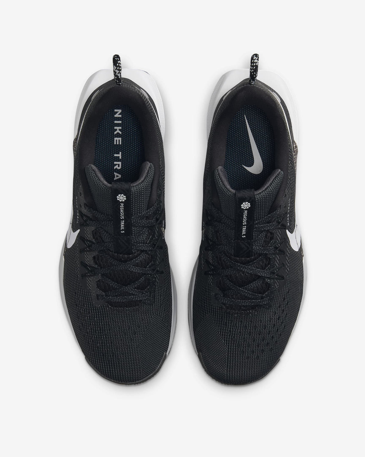 DV3865-001 Nike Pegasus Trail 5 Black Anthracite Wolf Grey White (Women's)