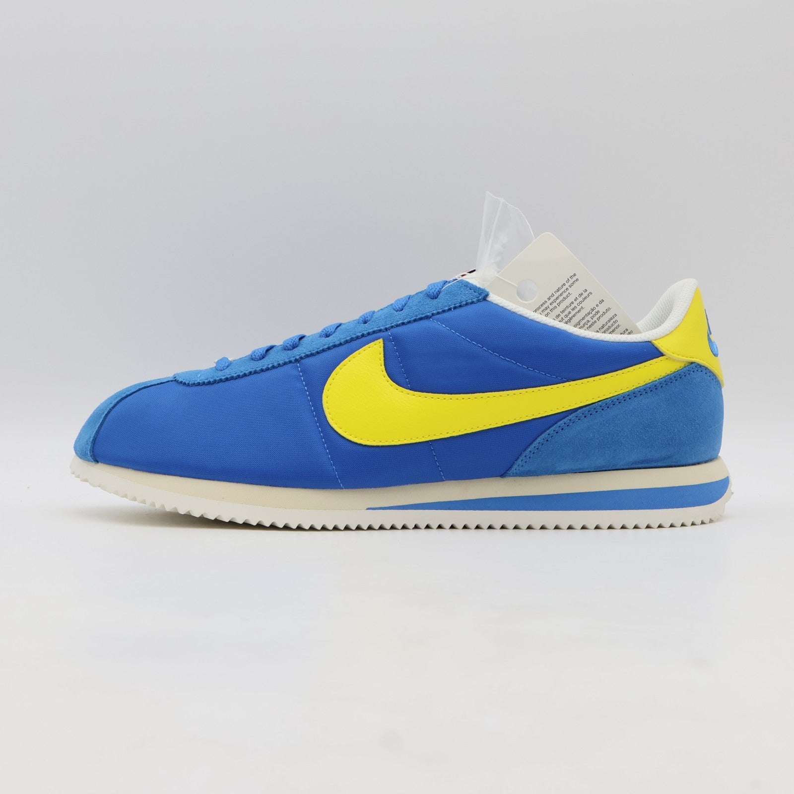 HF0263-402 Nike Cortez TXT Blue Yellow (Men's)