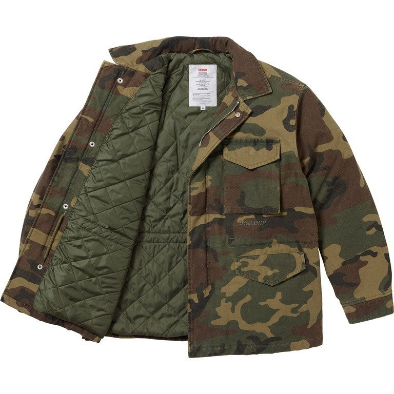 Supreme AOI Cross M52 Jacket Woodland Camo