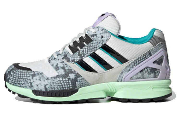 FW2152 adidas ZX 8000 "White/Core Black/Hi-Res Aqua" (Men's)