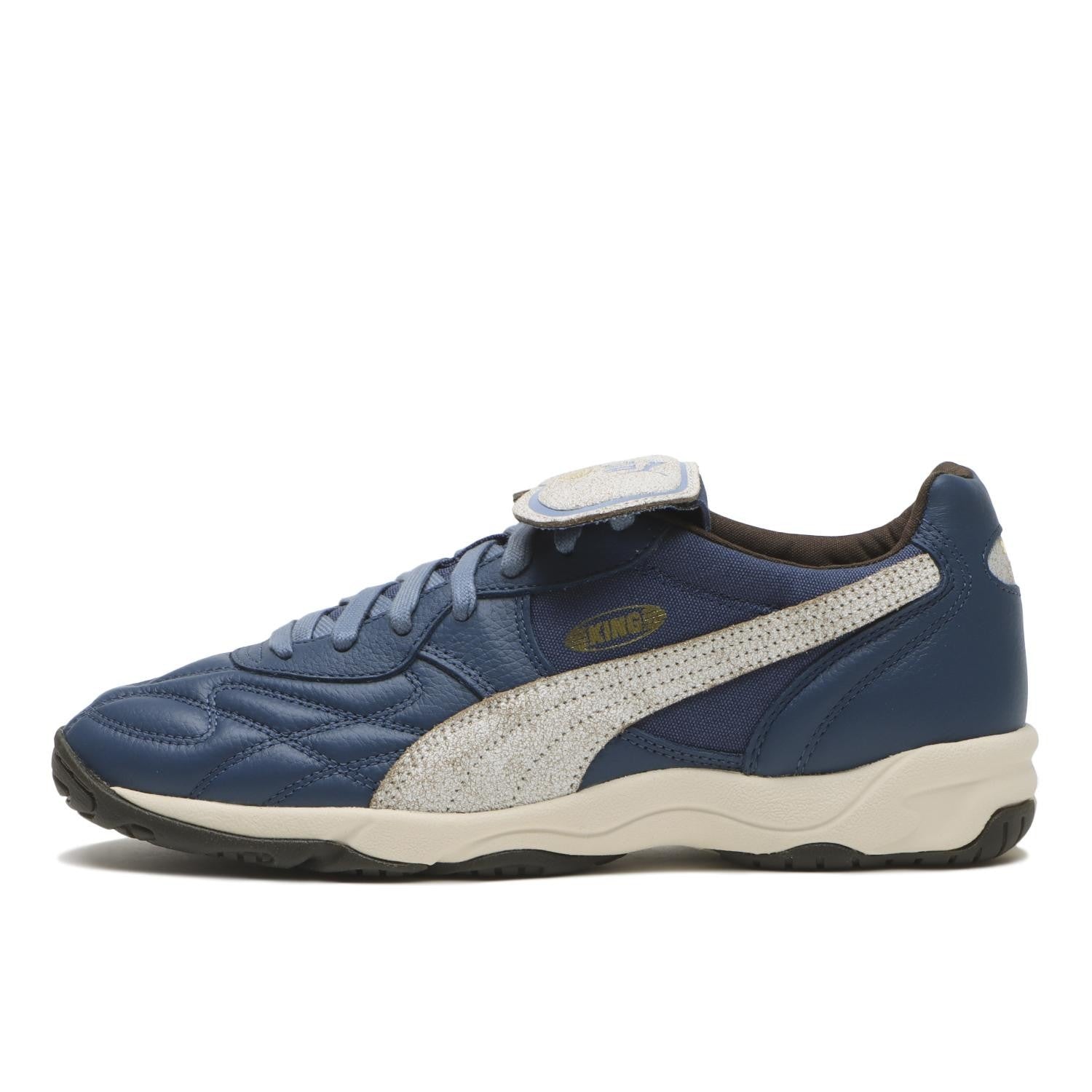 402582-02 Puma King Indoor Futbolito Dark Indigo Warm White (Men's)