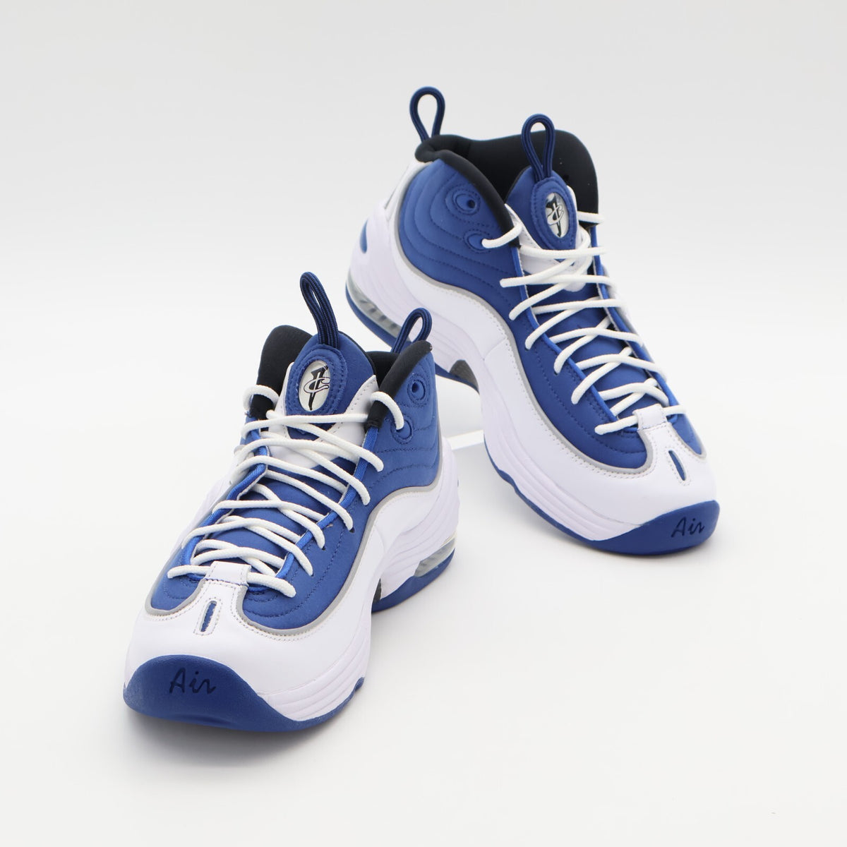 FN4438-400 Nike Air Penny 2 Atlantic Blue Black Metallic Silver White (Men's)