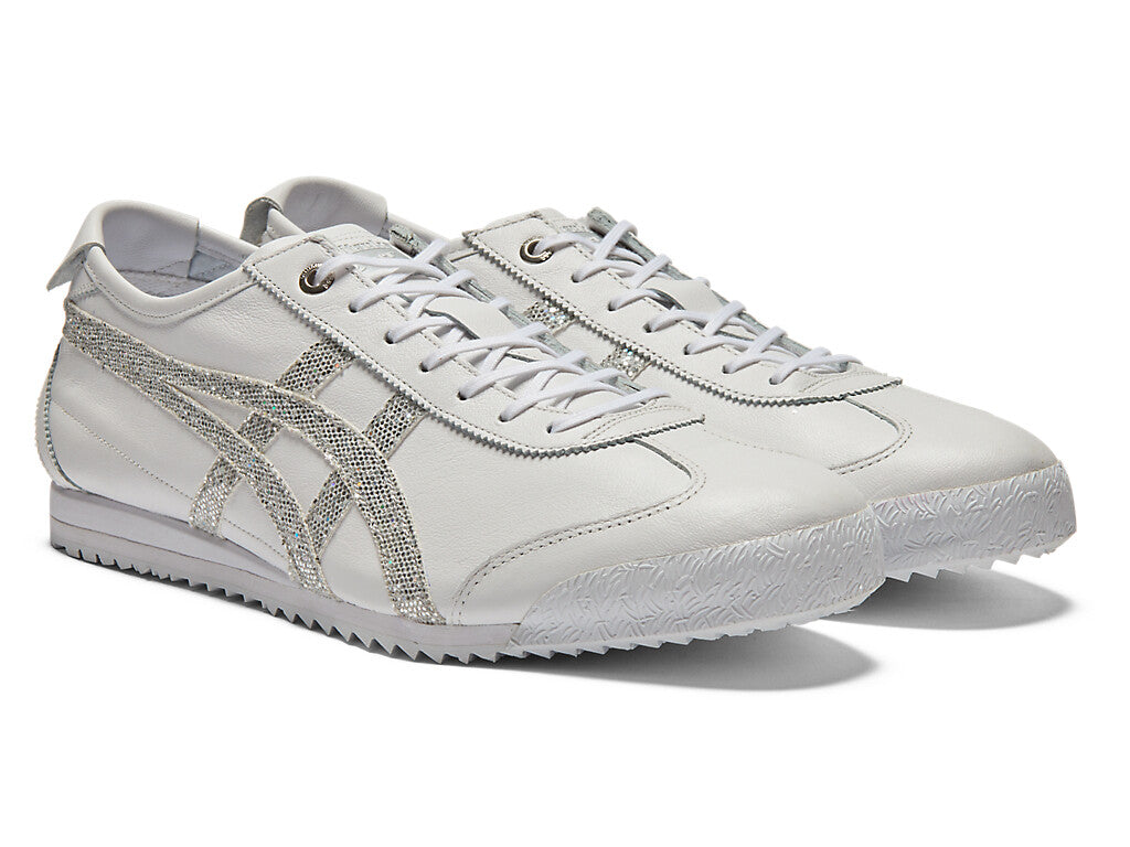 1183C345-100 Onitsuka Tiger Mexico 66 SD White Pure Silver (Men's)